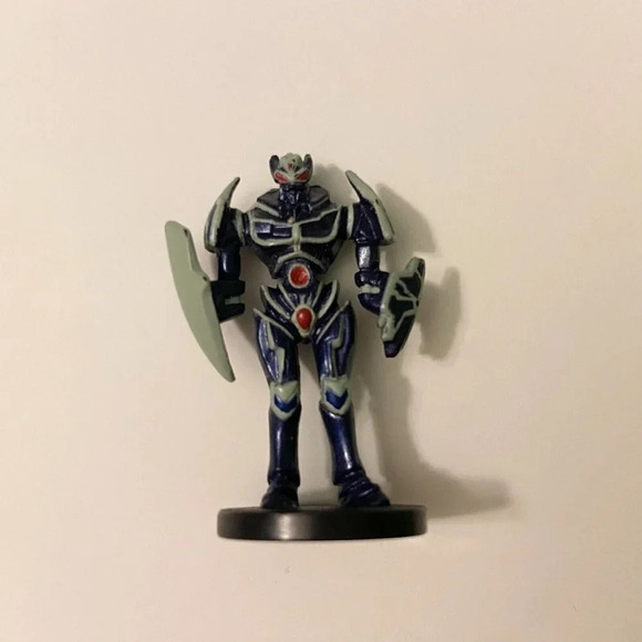 1996 Yugioh Dungeon Dice Monsters Gearfried The Iron Knight ST 06 Mini Figure - Picture 7 of 8